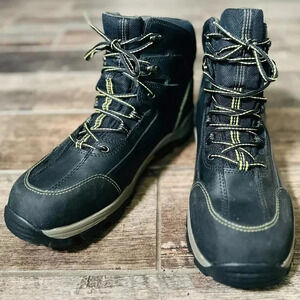 Men's Wolverine Bucklin 6” W10075 Black Waterproof Composite Toe Boots! Size 12M